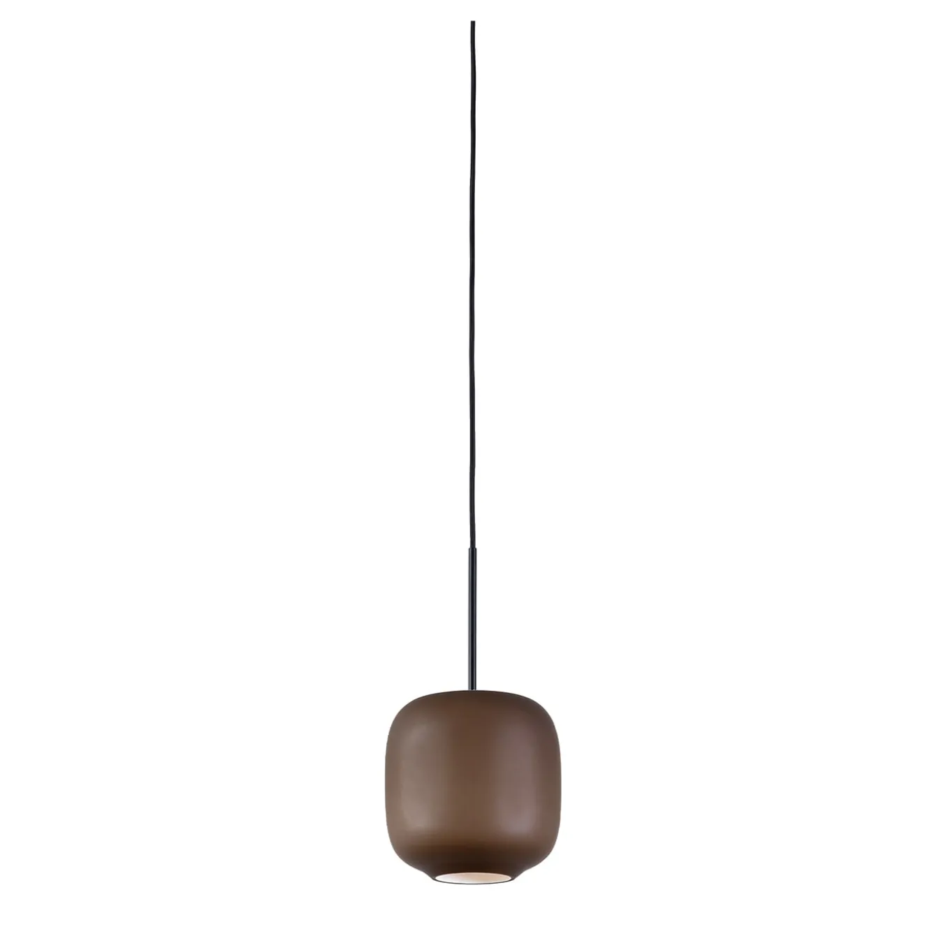 ARYA chocolate pendant lamp #1 by Giulio Cappellini & Antonio Facco