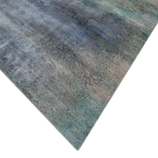 Ashwood & Denim Ash Hand-Knotted Rug