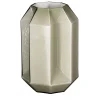 Asolo Smoky Gray & White Vase