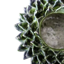 Asterion Green Ceramics Vase