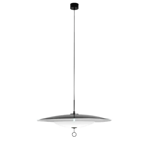 Astra Black And Ivory Metal Pendant Lamp
