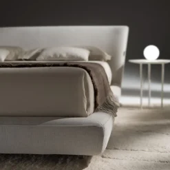 Athene Bed 905 in Beige Textile
