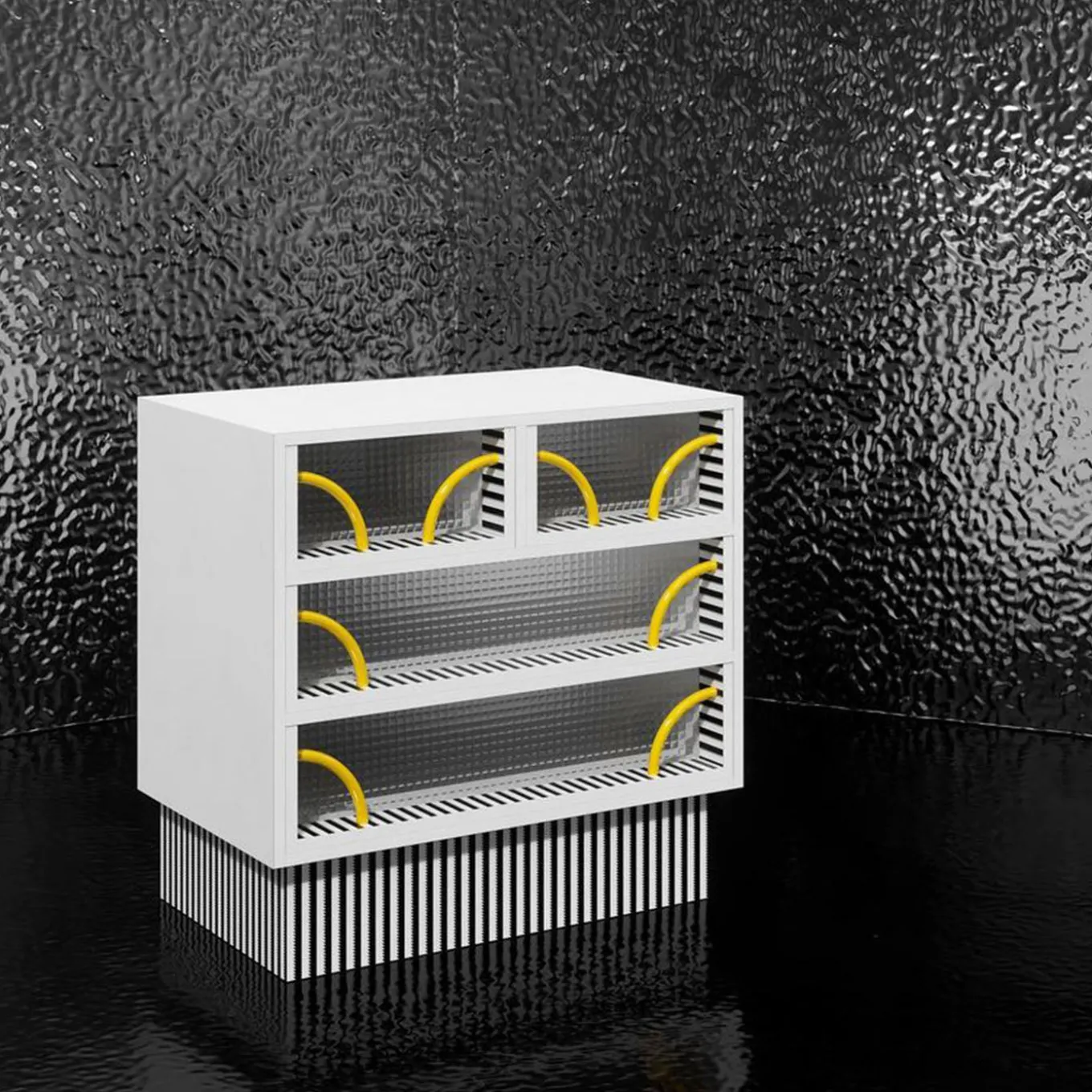 Atlantic Chest of Drawers by Michele De Lucchi - Memphis Milano