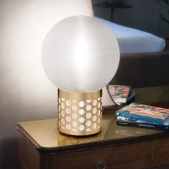 Atmosfera Medium Gold Table Lamp