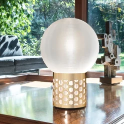 Atmosfera Medium Gold Table Lamp