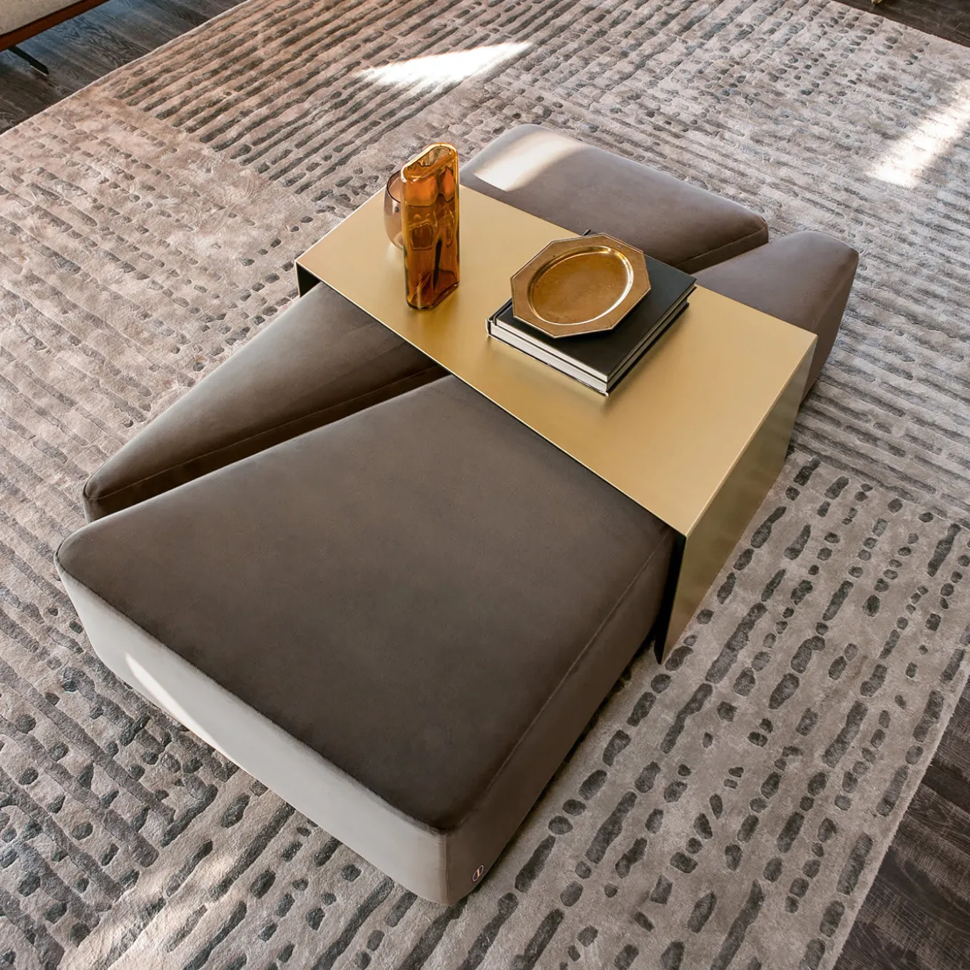 Atollo Composition Pouf by Dainellistudio