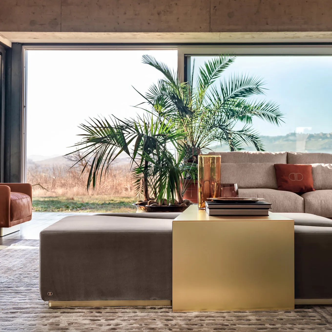 Atollo Composition Pouf by Dainellistudio