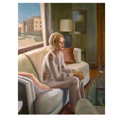 Attesa Oil on Canvas Painting