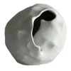 Attimo White Patinated Terracotta Sculpture
