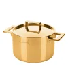 Attiva Gold 24 cm Pot with Lid