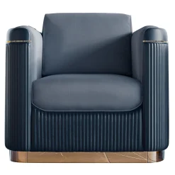 Augusta Cerulean Armchair