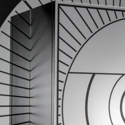 Aura Glass Bar Cabinet