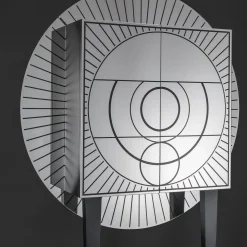 Aura Glass Bar Cabinet