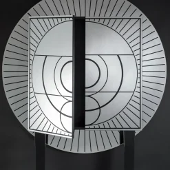 Aura Glass Bar Cabinet