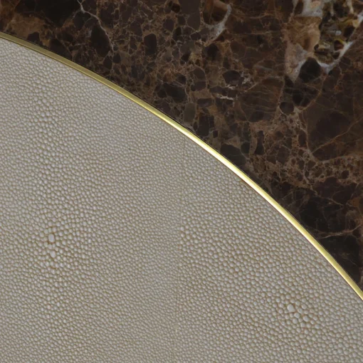 Aurelio Emperador Marble Dining Table