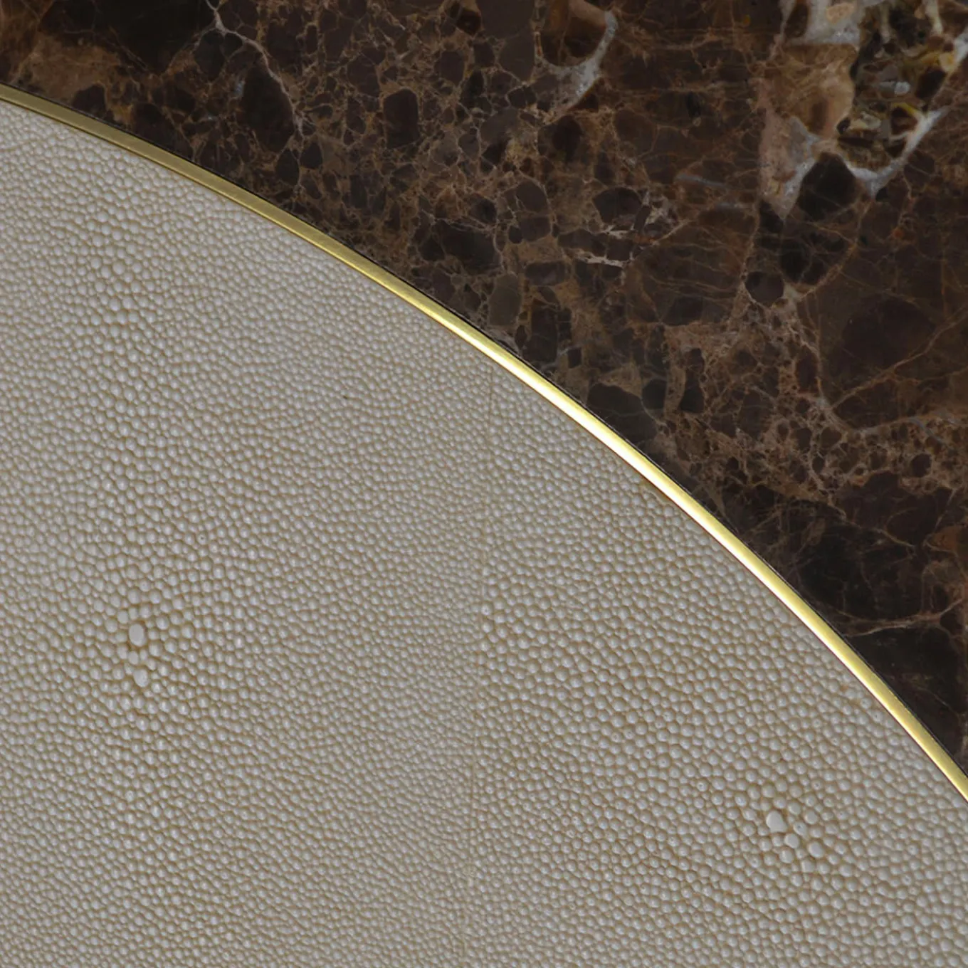Aurelio Emperador Marble Dining Table