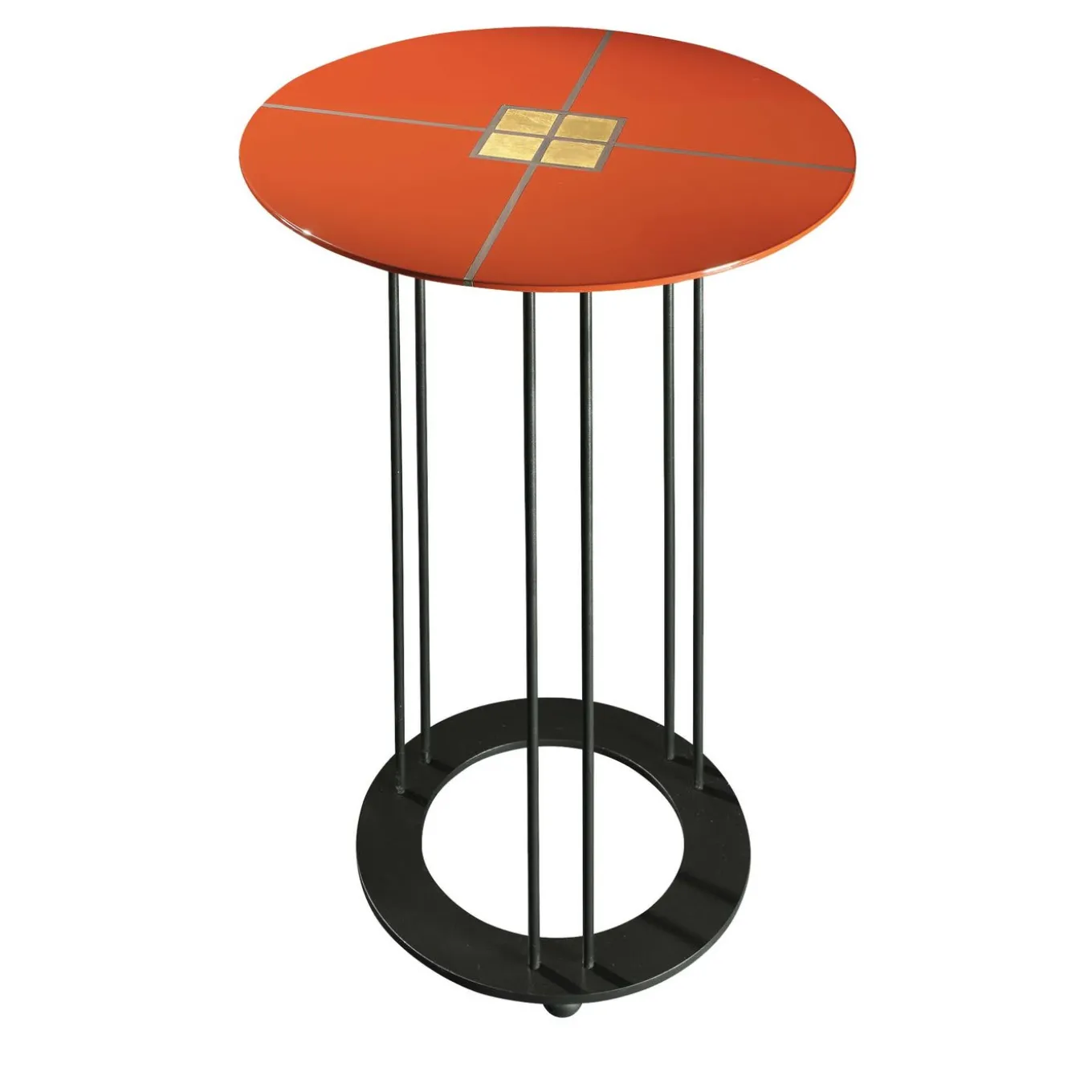 Aureola D45 C Red Bistro Table