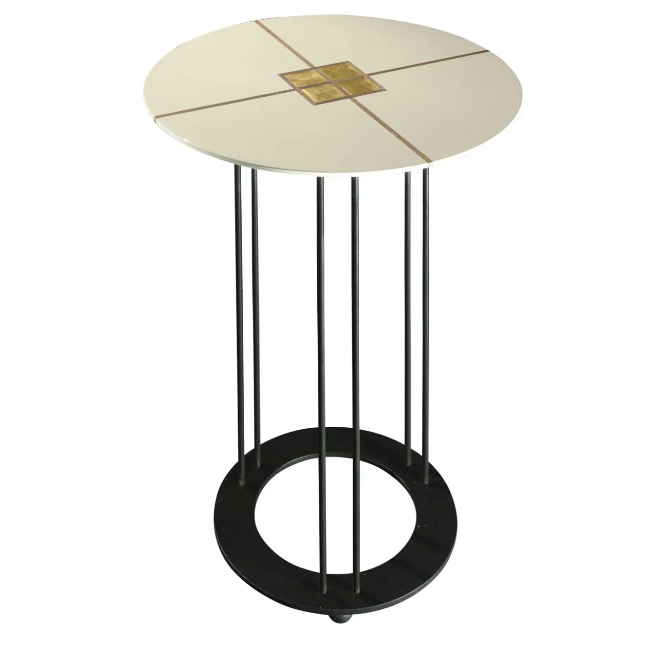 Aureola Ivory Tall Bistro Table