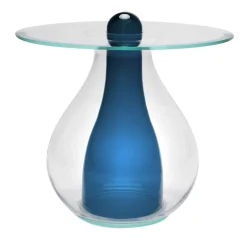 Avio Blue Miya High Coffee Table - Collector's Edition by Elena Salmistraro