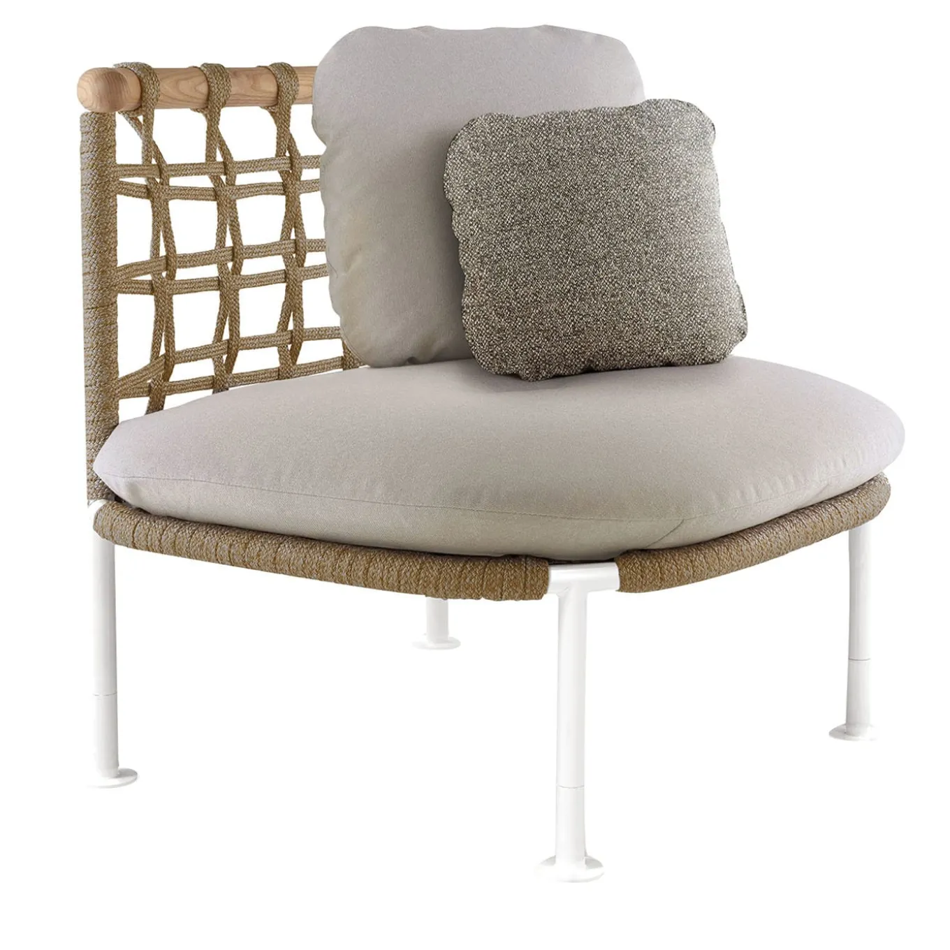 B. Taupe Lounge Chair R&D Billiani