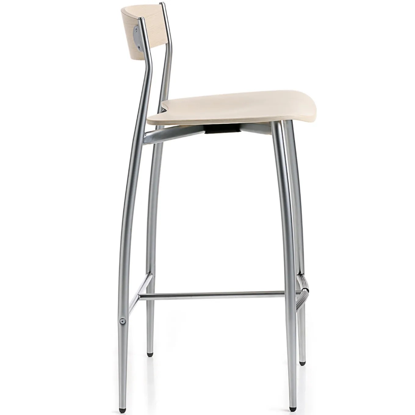 Baba Set of 2 Oak Counter Stools by Sergio Mian