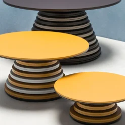 Babylon Yellow High Cake Stand