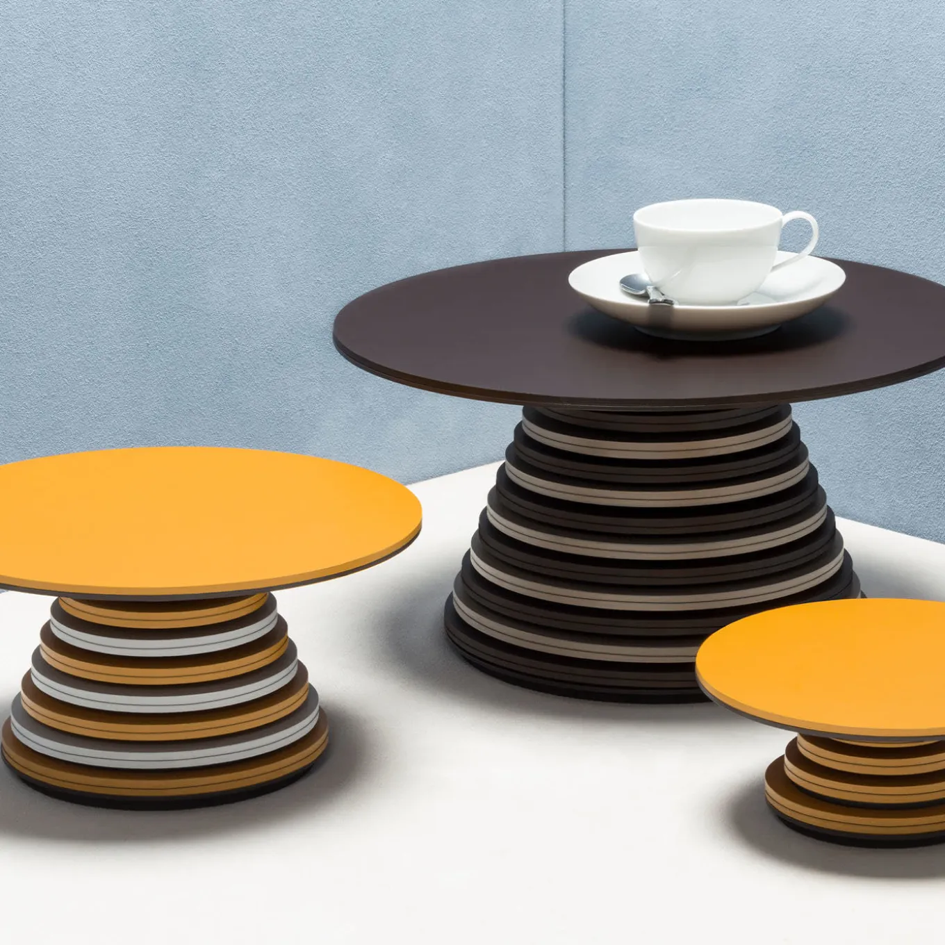 Babylon Yellow Small Cake Stand