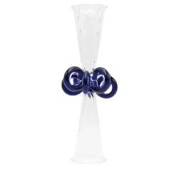 Bagatti Valsecchi Transparent & Blue Glass by Borek Sipek