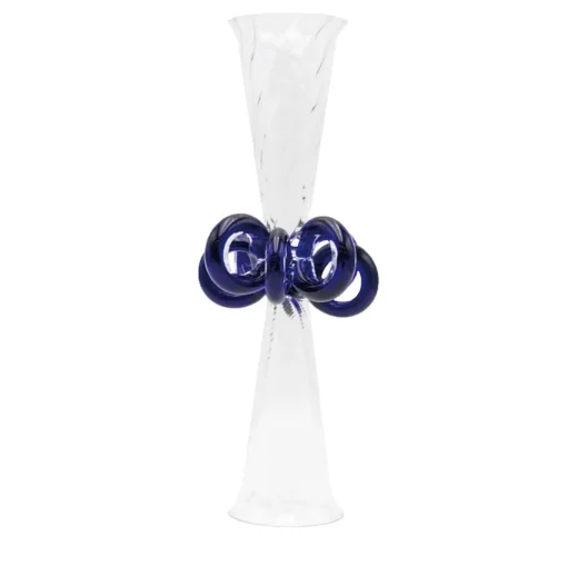 Bagatti Valsecchi Transparent & Blue Glass by Borek Sipek