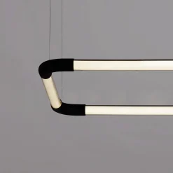 Bagliori Transparent Methacrylate & Steel Suspension Lamp