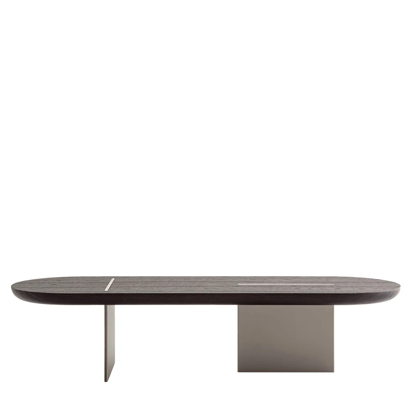 Baguette Low Rounded Oak Coffee Table