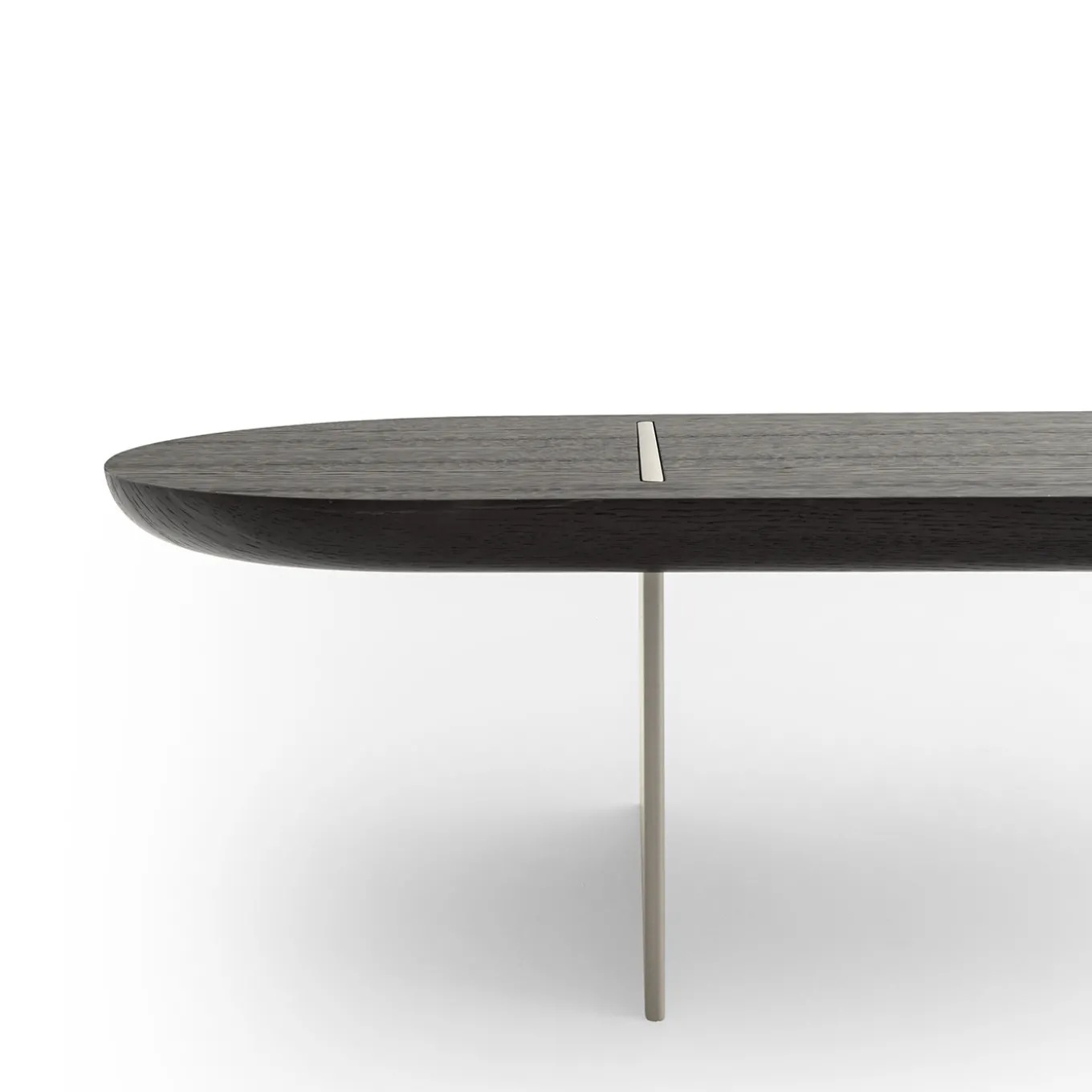 Baguette Low Rounded Oak Coffee Table
