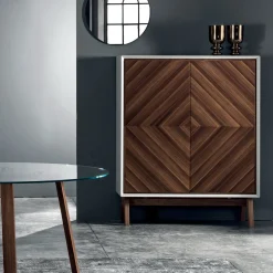 Bagutta Wood High Cupboard