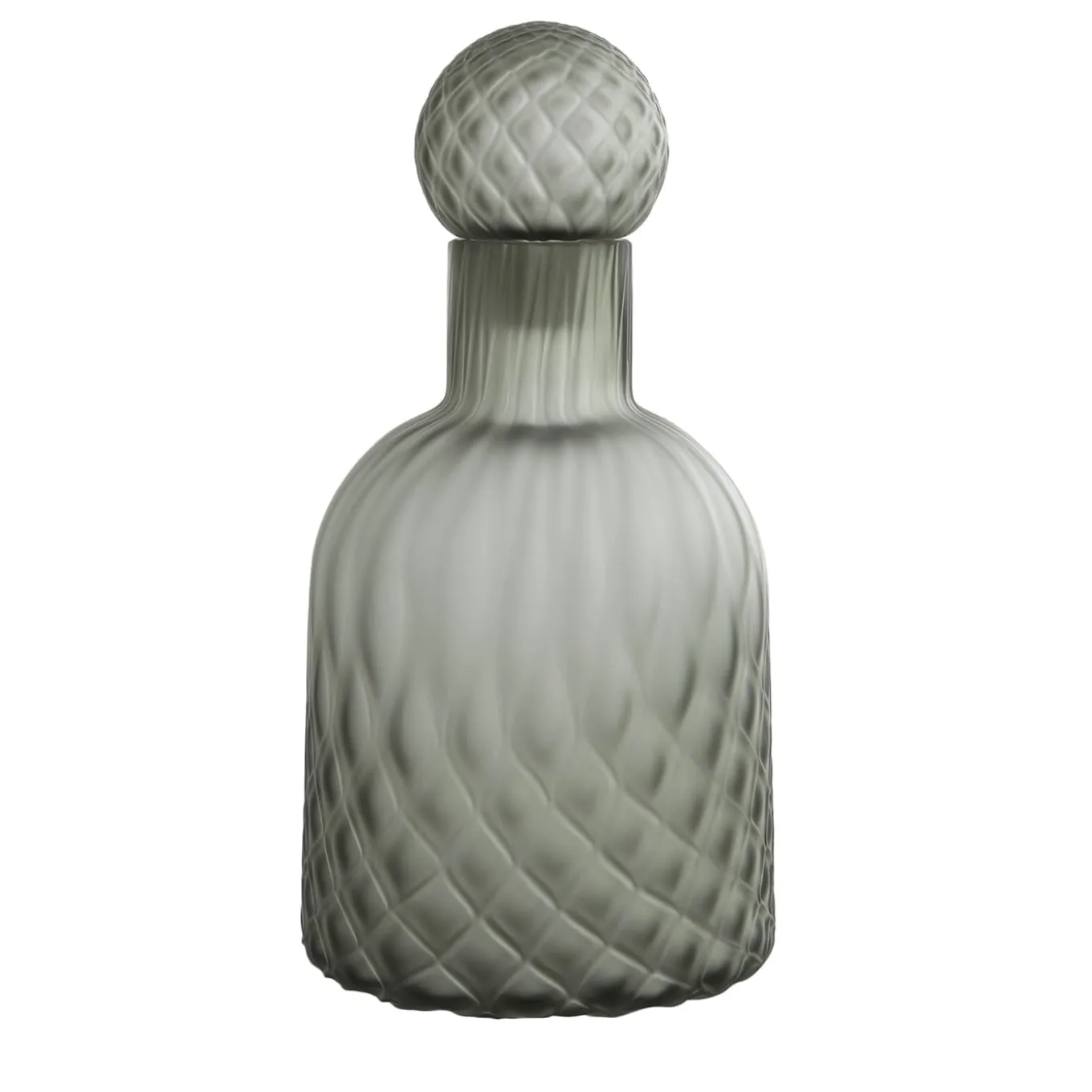 Balloton Acid-Etched Smoky Bottle