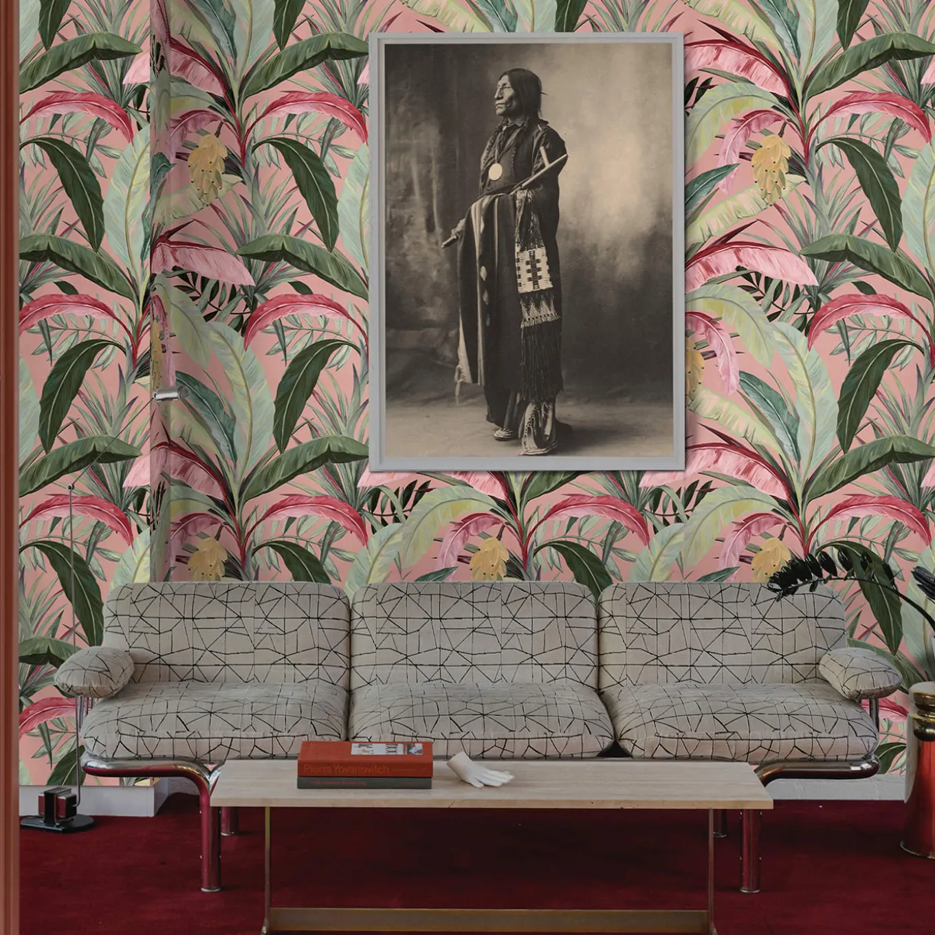 Banana Leaves Jungle Wallpaper