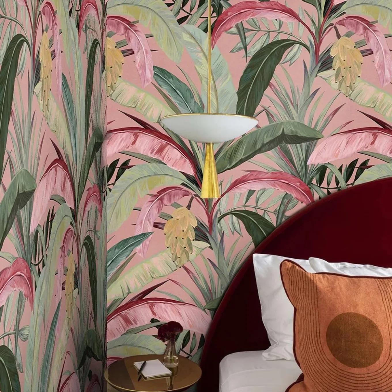 Banana Leaves Jungle Wallpaper