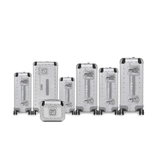 Bank S Vanity Case Moonlight Silver