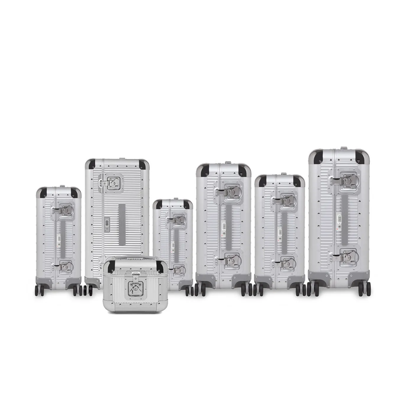 Bank S Vanity Case Moonlight Silver