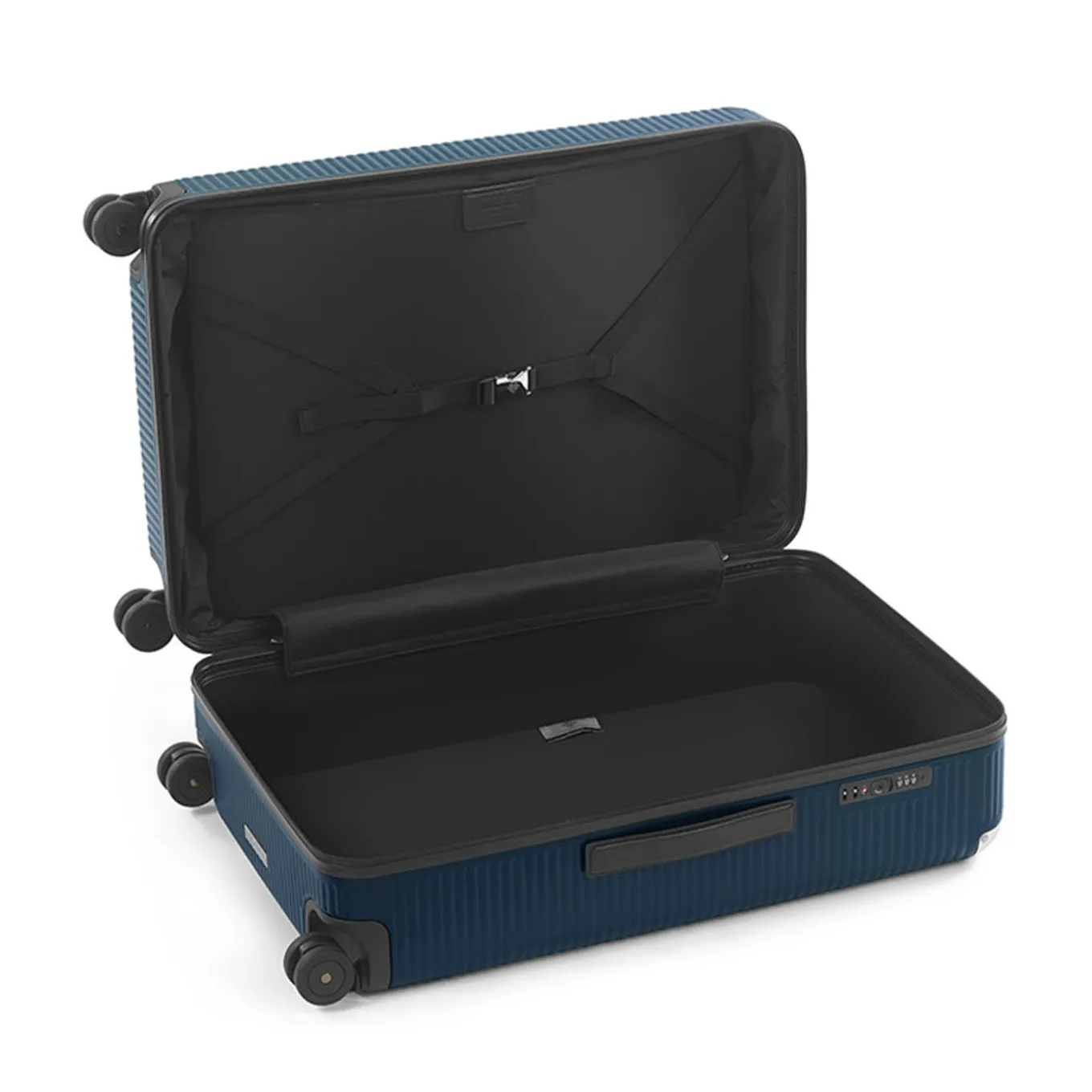 Bank Zip Dlx Spinner 76 Navy Blue