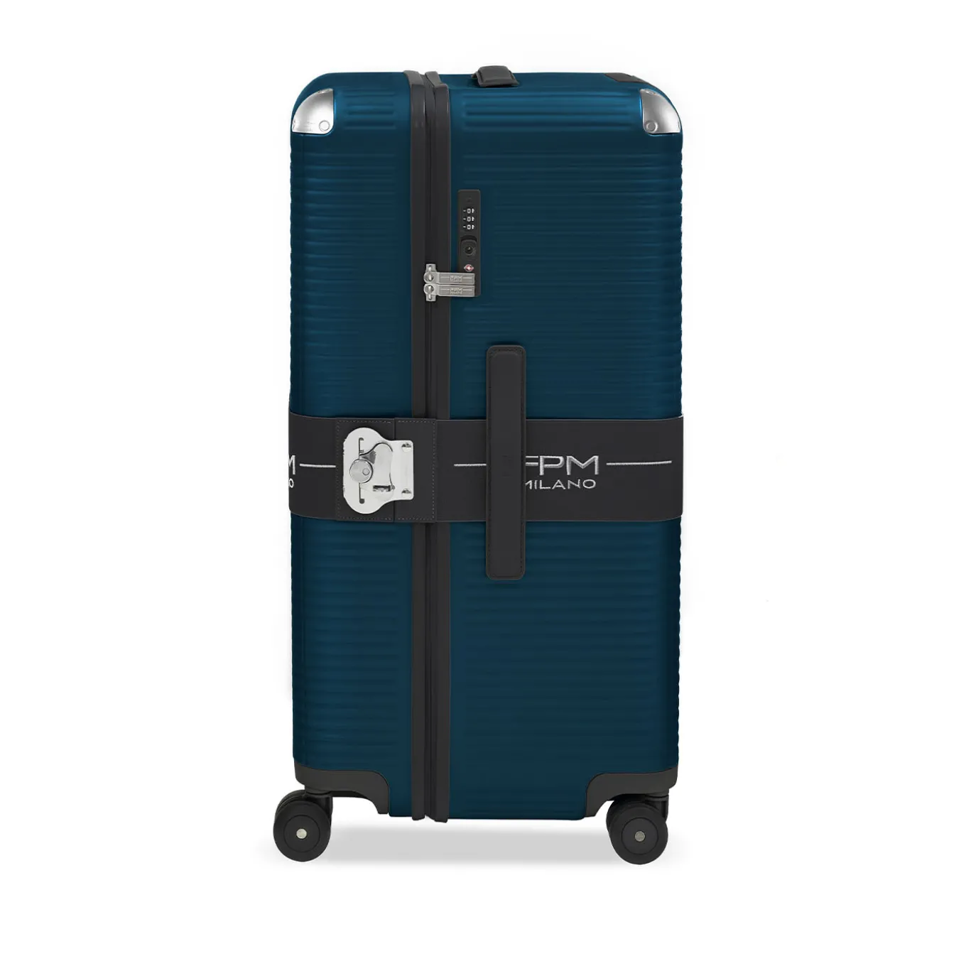 Bank Zip Dlx Trunk On Wheels M Navy Blue