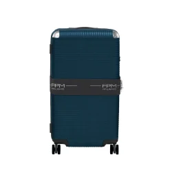 Bank Zip Dlx Trunk On Wheels M Navy Blue