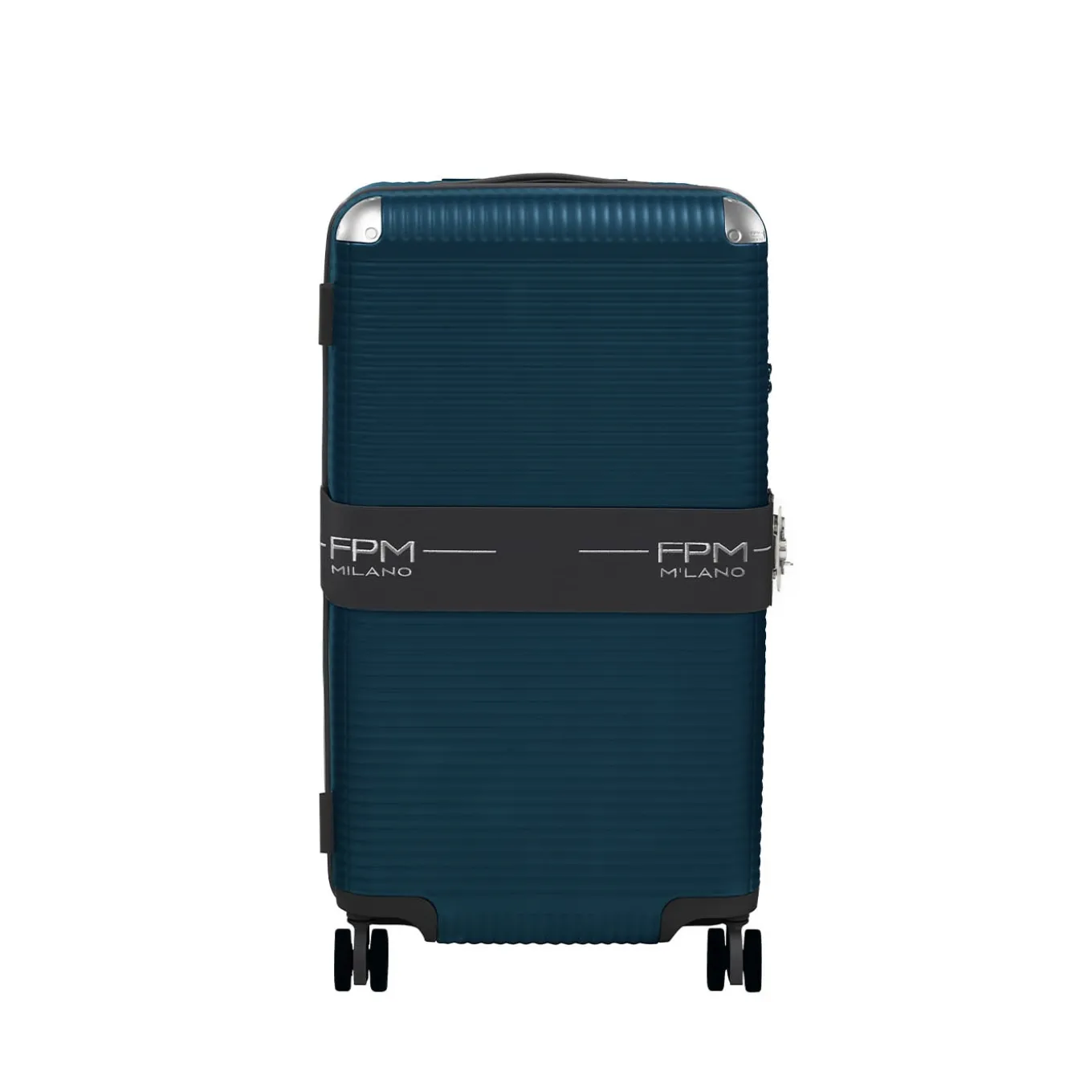 Bank Zip Dlx Trunk On Wheels M Navy Blue