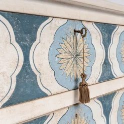 Barberini Deep Sea Blue Chest of Drawers