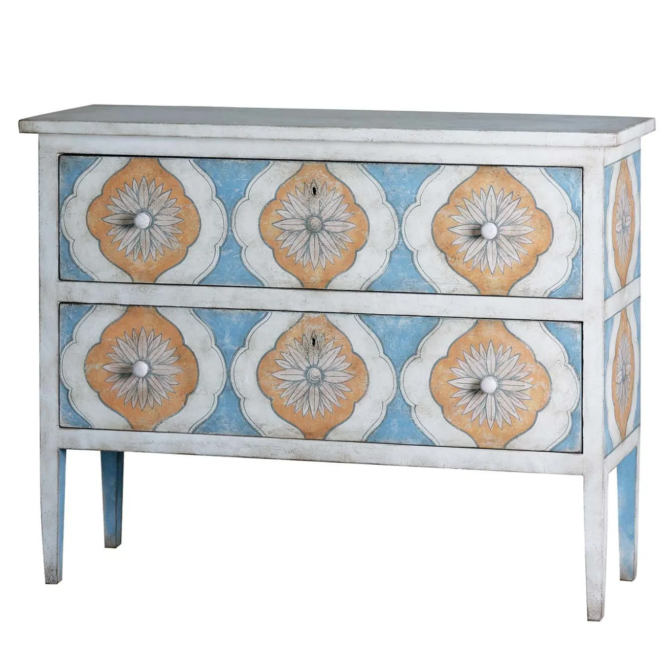 Barberini dresser in decorated wood