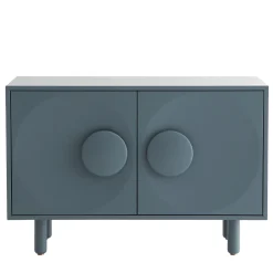 Bardot 2-Door Denim-Blue Sideboard