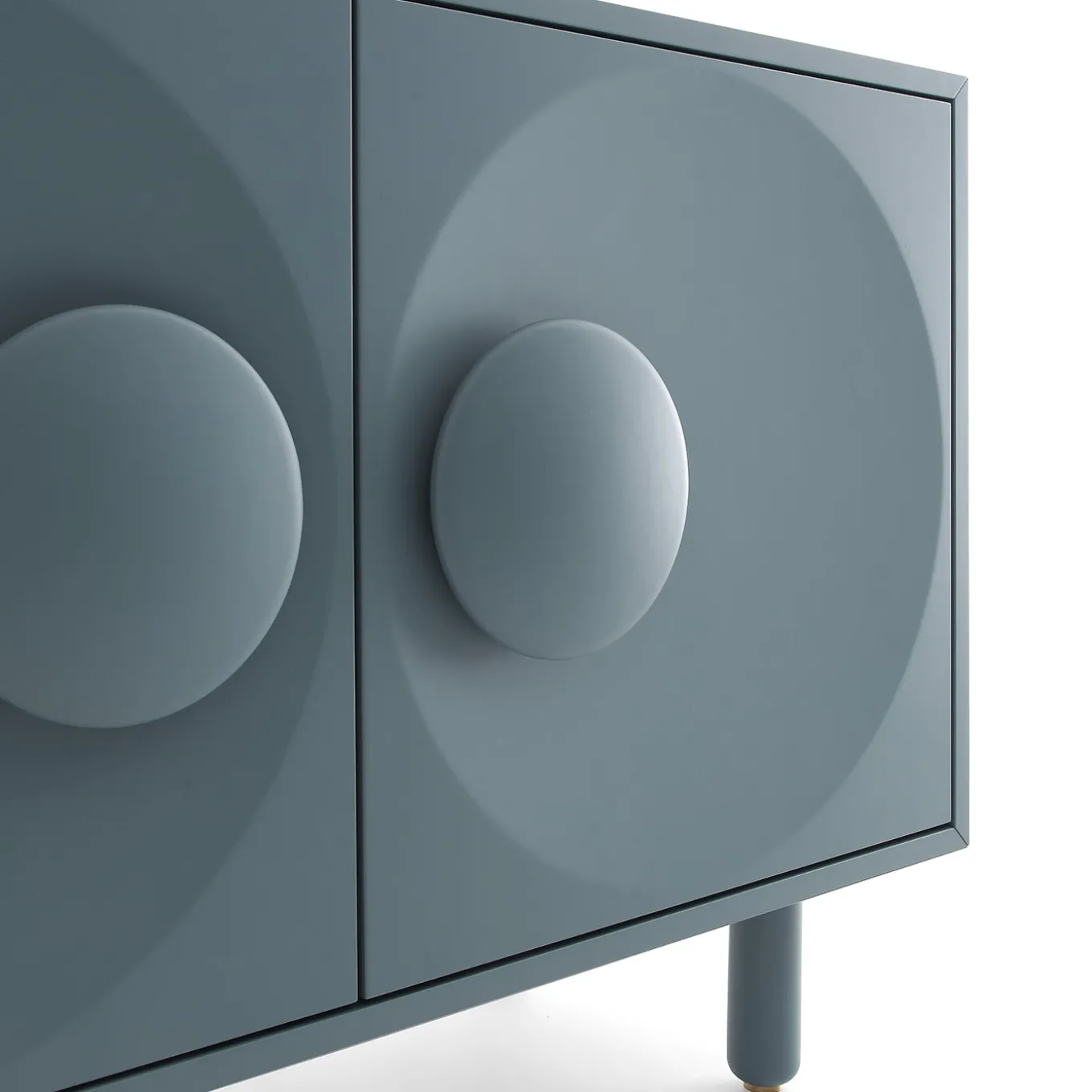 Bardot 2-Door Denim-Blue Sideboard