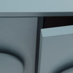 Bardot 2-Door Denim-Blue Sideboard