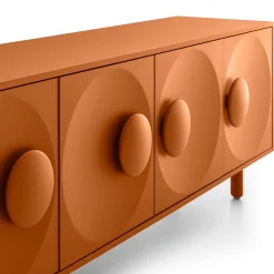 Bardot 4-Door Terracotta-Toned Sideboard