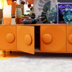 Bardot 4-Door Terracotta-Toned Sideboard