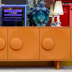Bardot 4-Door Terracotta-Toned Sideboard